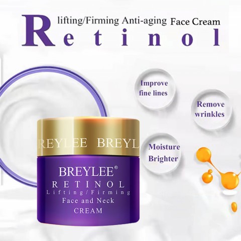 BREYLEE Face Cream Retinol Anti Wrinkle Vitamin C Hyaluronic Acid Cream-Buy 1 Take 1