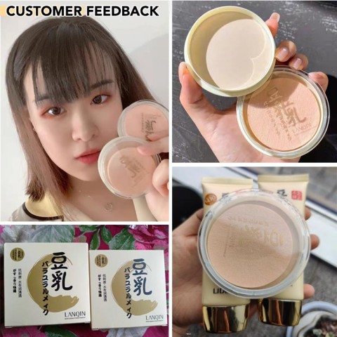 Concealing and Setting Soy Milk Powder and BB Cream Set