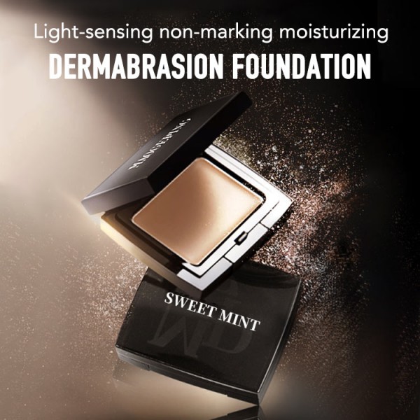 Light-sensing non-marking moisturizing oil-control dermabrasion foundation 