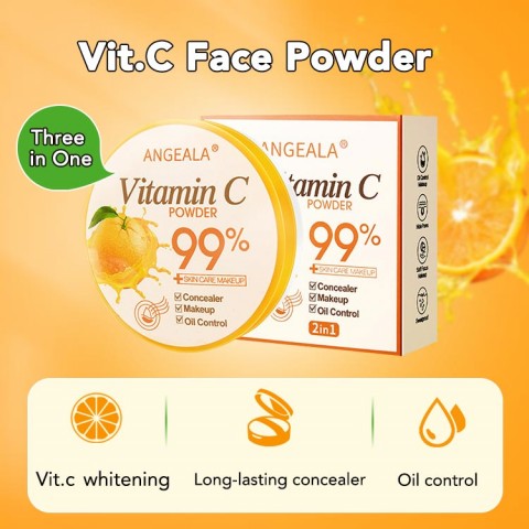 VC powder-whitening oil control makeup waterproof