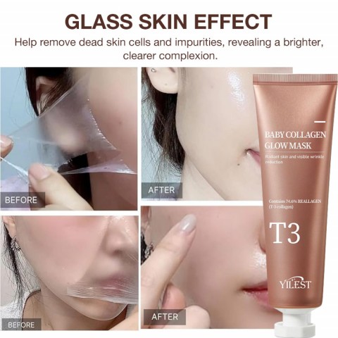 T3 Baby Collagen Glow Peel Off Mask