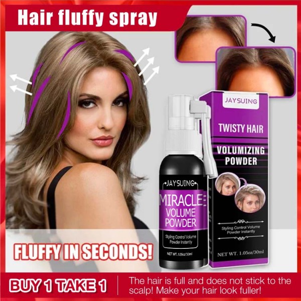hair fluffy spray..