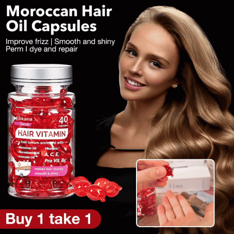 Moroccan Hair Oil Capsules