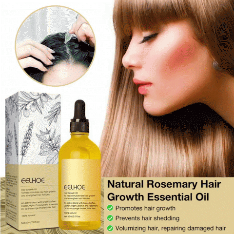 Natural Rosemary Hair Growth Essential Oil
