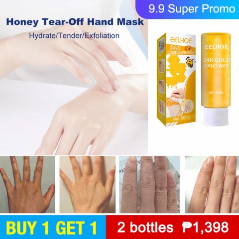Honey tear-off hand mask