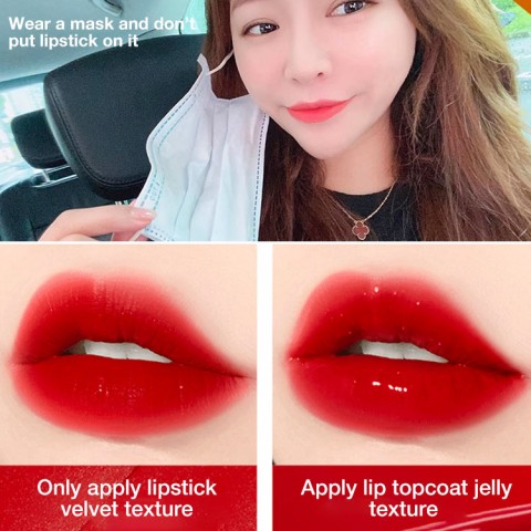 Double-head raincoat lipstick