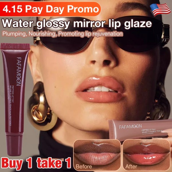 Water glossy mirror lip glaze..