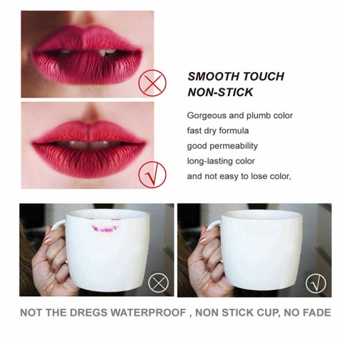 Instagram Hot Sale! Bitten lips, colourfast labiotte, hydrating and nourishing lipsticks
