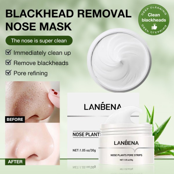 Blackhead removal nose mask..