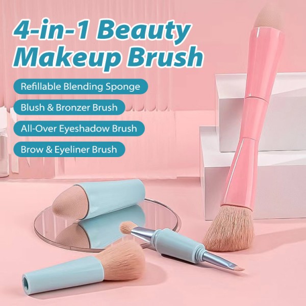 4-in-1 Beauty Makeup Brush..