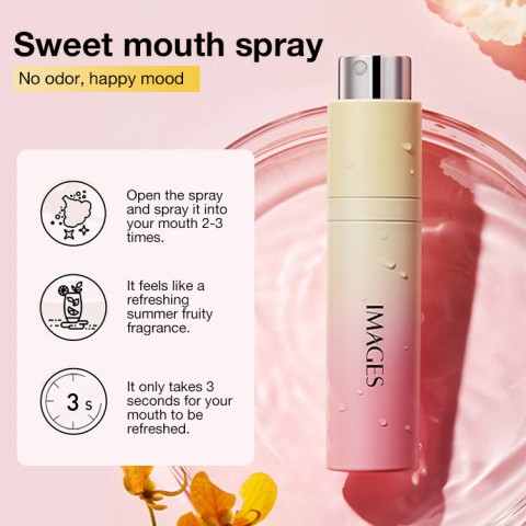 Rotating mouth freshener