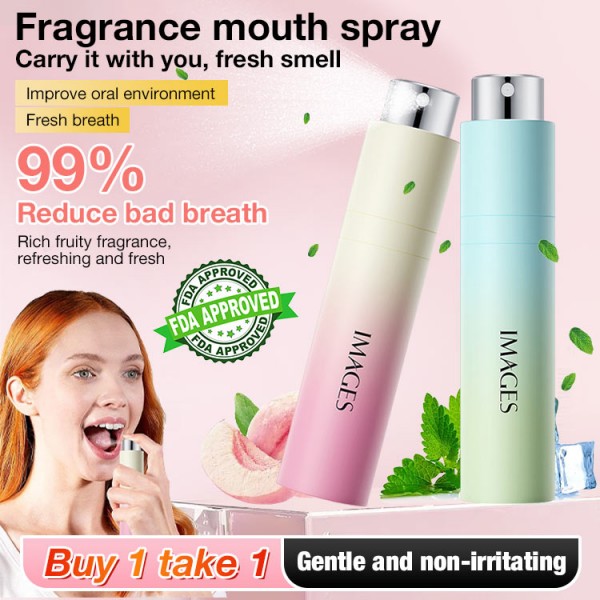 Rotating mouth freshener