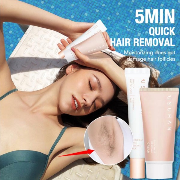 Hair removal & brightening combo..