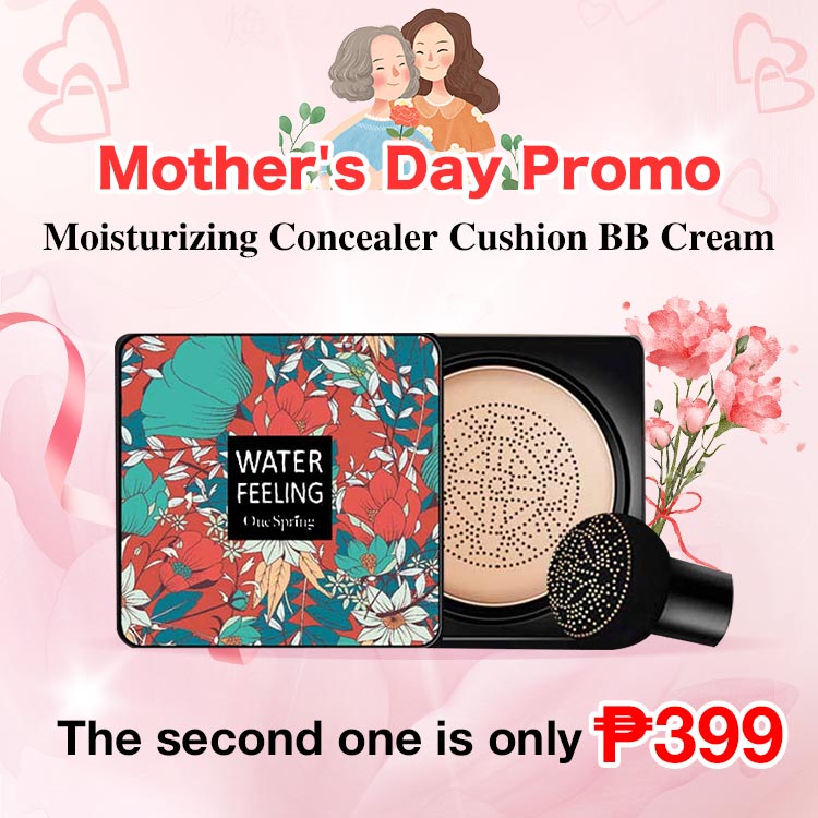 Mothers Day Promo - Korean Small mushroom cushion Flawless BB cream moisturizing concealer - suitable for all ages - The second one is only 399