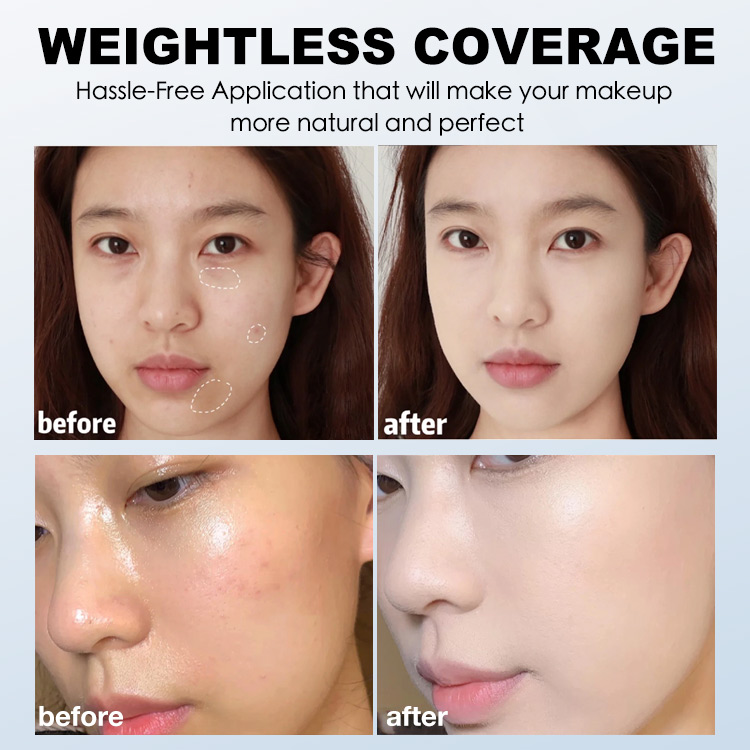 Heroes Day promotion - Blanc Cover Cream Stick V - Long lasting/Weightless coverage/Microfine soft bristles includes - The Ultimate Solution for Spot Coverage and a Smooth, Even Complexion Anywhere You Go!