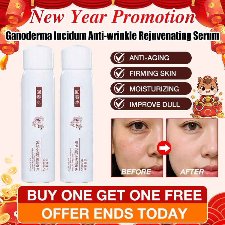 New year promotion Free Shipping - Ganoderma lucidum Anti-wrinkle Rejuvenating Serum - Fade fine lines/Deeply repair/Moisturizing & Firming skin - 28-Day Effective Wrinkle Reduction