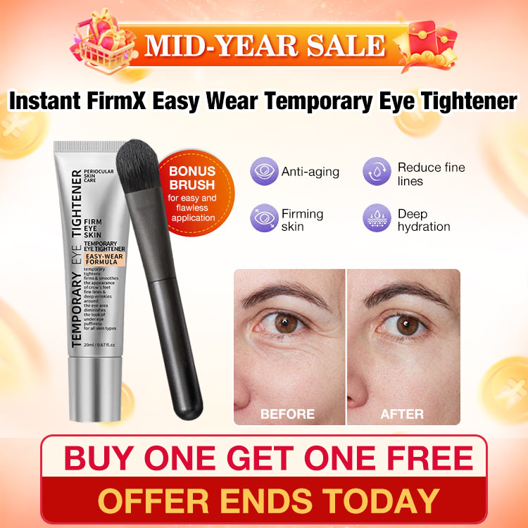 Mid-Year Sale get Free Brush -Instant FirmX Easy Wear Temporary Eye Tightener - Solve puffiness. eye bags. fine lines and crow's feet in minuters