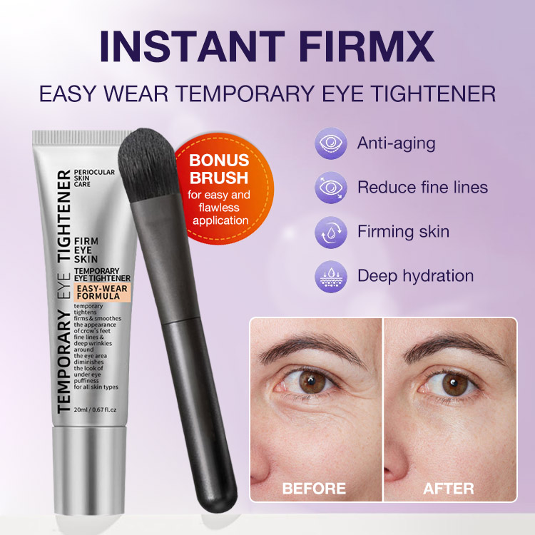 Heroes Day Promotion Free Brush - Instant FirmX Easy Wear Temporary Eye Tightener - Solve puffiness. eye bags. fine lines and crow's feet in minuters