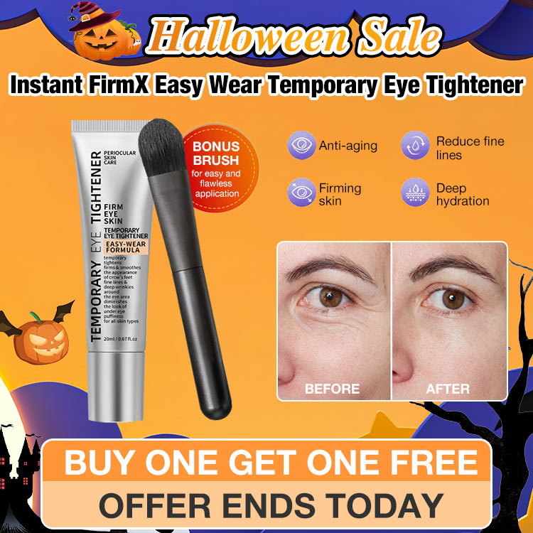 Halloween Sale Free Brush - Instant FirmX Easy Wear Temporary Eye Tightener - Solve puffiness. eye bags. fine lines and crow's feet in minuters