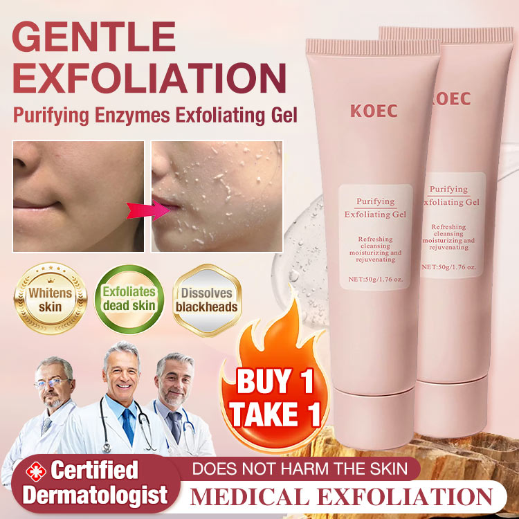 Marys Month promo buy one take one to save 200P - Purifying Enzymes Exfoliating Gel-Time to say goodbye to dull skin! Say Hello to Smooth, Radiant Skin!