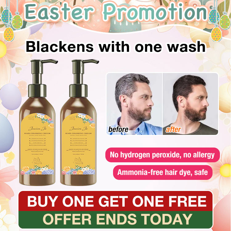 Easter promotion Buy 1 Take 1- Free hair dyeing tools- JaniceJo Ammonia-Free Botanical Hair Coloring Cream - Ammonia Free/Effectively covers gray hair/no damage to the scalp/anti-allergic