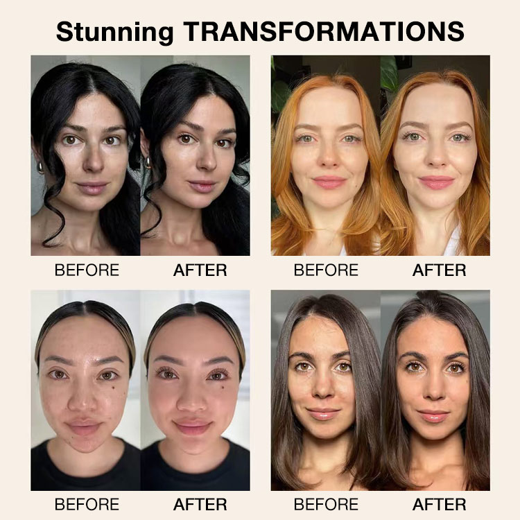 Mid-year promo-Buy 1 Take 1 - Best-selling in South Korea-SPF15 Color Changing Foundation-Shade Matching Liquid Makeup, SPF, 24H Wear, Vegan