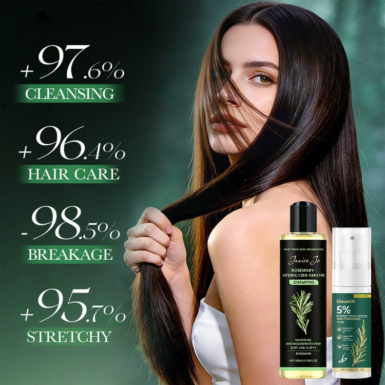 Mothers day promo Buy 1 Take 1 - Rosemary Shampoo and Hair Spray - Boost Hair Growth, Control Oil , Dandruff, Soothe Scalp lritation and Restore Shine