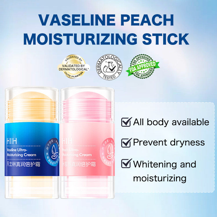 Valentines Day Sale to Save 149 Pesos now - Best seller in japan - Vaseline Peach Moisturizing Stick- Moisturizing, whitening, wrinkle removal For lips, face, neck and body