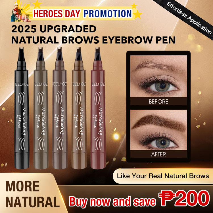 Heroes Day Promotion  buy now to save  ₱200 and add 399 to get the second one - 2025 Upgraded Natural Brows Eyebrow Pen - K-beauty hot sale/Waterproof/Long-lasting
