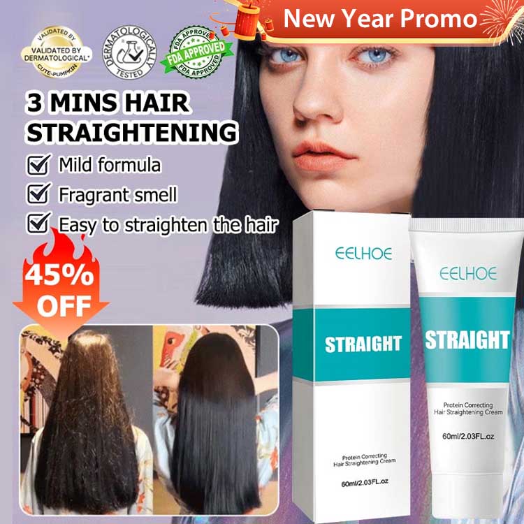 EELHOE Keratin Treatment Hair Straightening CreamA perfect savior for