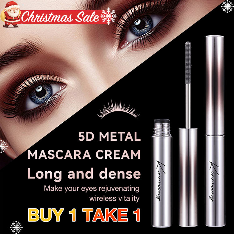 Easter promo Sale to save 100p for Buy 1 Take 1 - Newest 5D Metal Rod Mascara and save 100pesos - Waterproof, No Clumping, Long-Lasting Curl - Get bold, charming lashes in seconds!