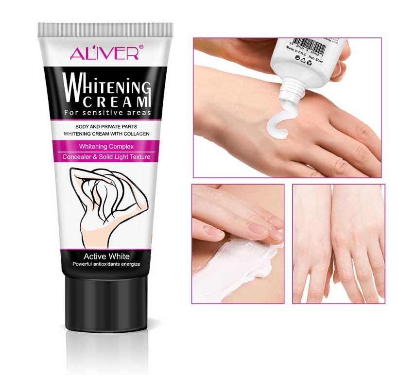 Bright white radiance  underarm whitening repair  cream